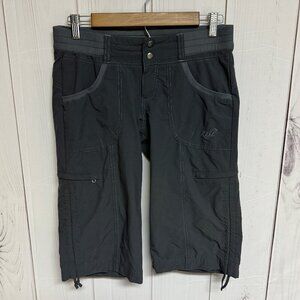 KÜHL Durango Knicker Capri Pants Carbon Gray Size 4 EUC